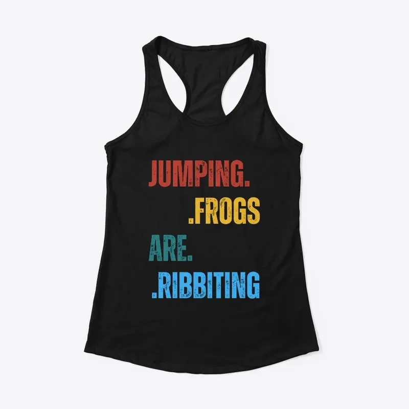 Jumping frogs are ribbiting!